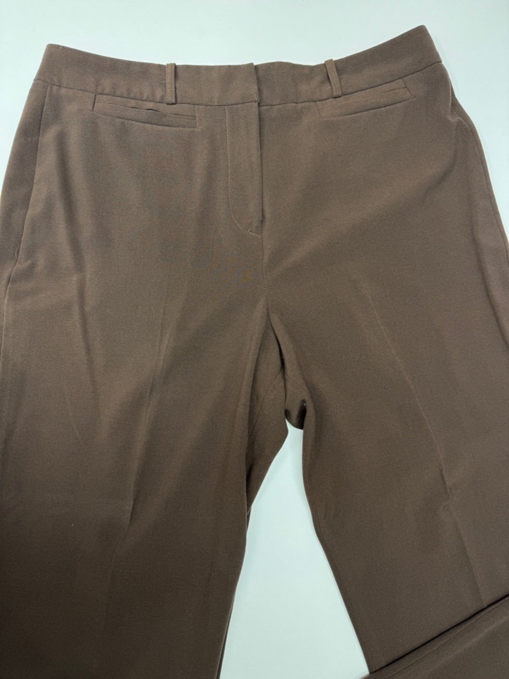 Larry Levine Brown Dress Pants - Classic Straight Fit - Picture 2 of 8